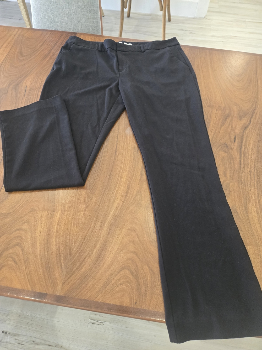 a new day Black Flare Wide Leg Jeans